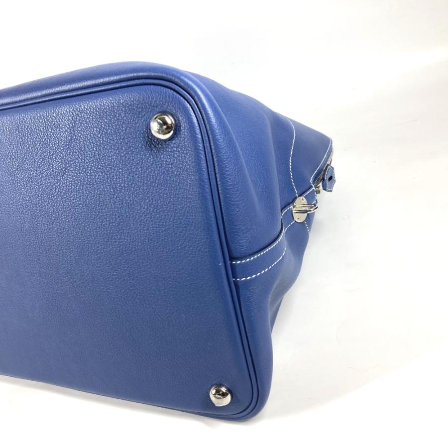 未使用 HERMES エルメス ボリード リラックス 45 トートバッグ ボストンバッグ ショルダーバッグ  ハンドバッグ ブルーライトン【中古】 | HERMES | 05