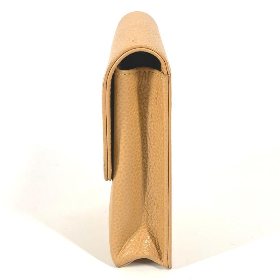 CHANEL シャネル A13511 CC ココマーク ロゴ タバコケース ポーチ シガレットケース ベージュ ユニセックス【中古】 | CHANEL | 02