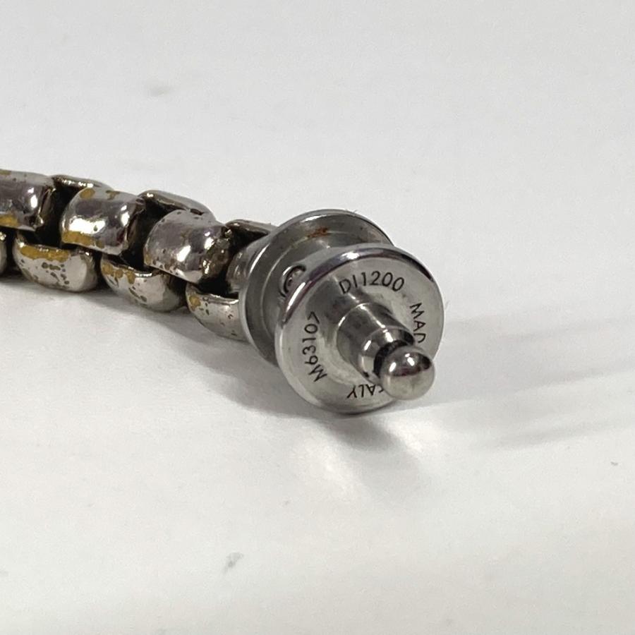 LOUIS VUITTON ルイヴィトン M63107 ブレスレットチェーン アクセサリー バングル モノグラムエクリプス ブレスレット ブラック【中古】 | LOUIS VUITTON | 08