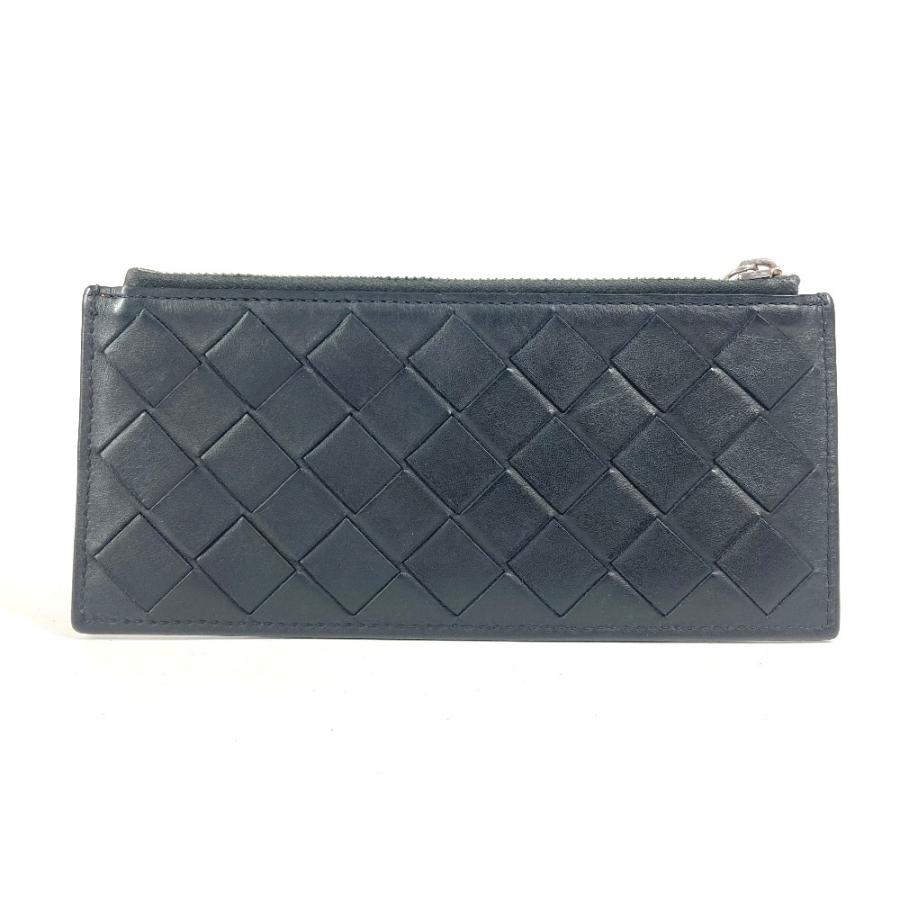 BOTTEGA VENETA ボッテガヴェネタ イントレチャート 財布 小銭入れ コインケース ブラック ユニセックス【中古】 |  | 01