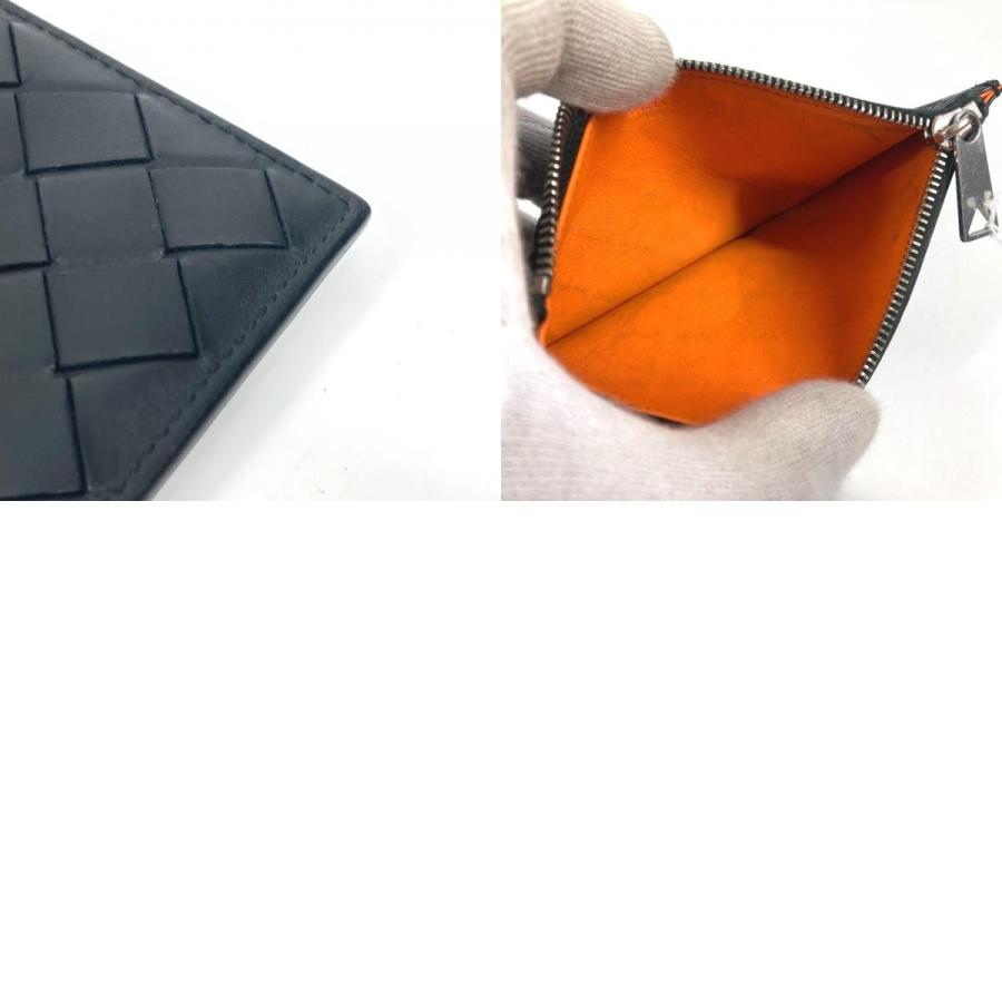 BOTTEGA VENETA ボッテガヴェネタ イントレチャート 財布 小銭入れ コインケース ブラック ユニセックス【中古】 |  | 09