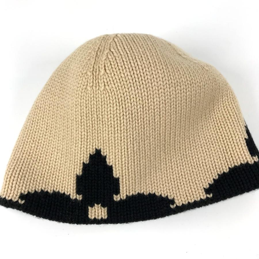 美品 LOUIS VUITTON ルイヴィトン M70840 ボネ モーニングラム ビーニー 帽子 ニット帽 ニットキャップ ポンポン付き ニット帽【中古】 | LOUIS VUITTON | 05