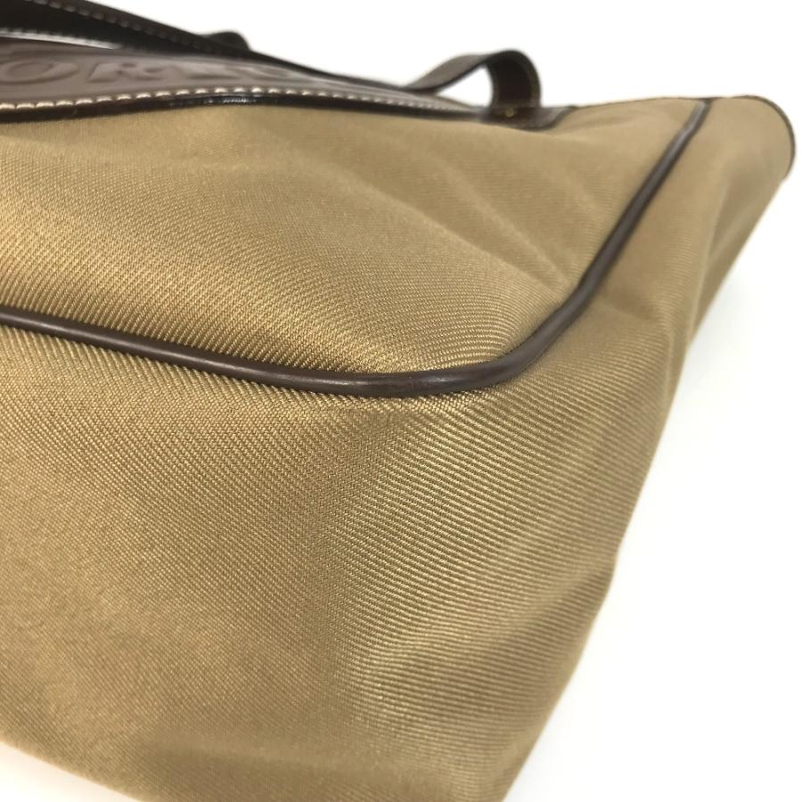 HUNTING WORLD ハンティングワールド ロゴ カバン 肩掛け トートバッグ ショルダーバッグ ベージュ ユニセックス【中古】 |  | 05