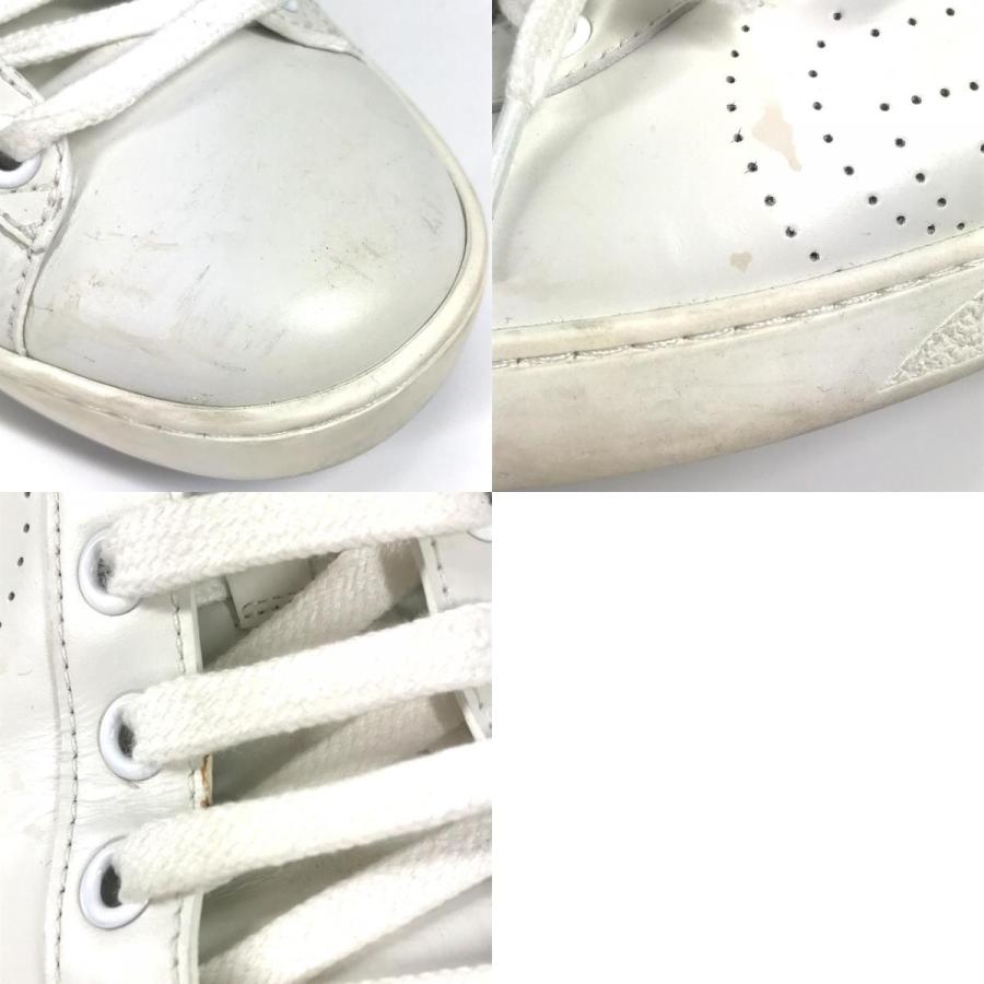 GUCCI グッチ 598527  ロゴ バイカラー 靴 シューズ ローカット インターロッキングG  Ace スニーカー ホワイト レディース【中古】 | GUCCI | 09