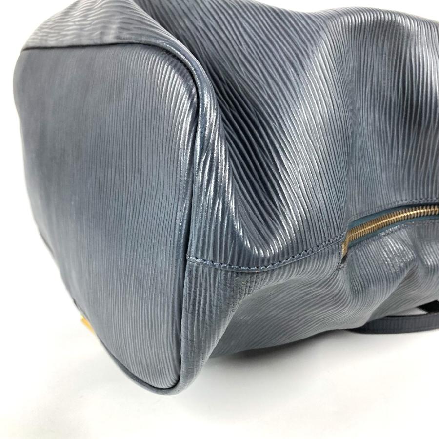 FENDI フェンディ FFロゴ 巾着 カバン 肩掛け バケツ型 ヴィンテージ ショルダーバッグ ネイビー ユニセックス【中古】 | FENDI | 06