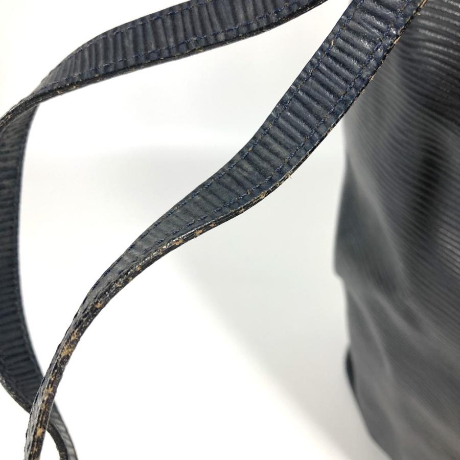 FENDI フェンディ FFロゴ 巾着 カバン 肩掛け バケツ型 ヴィンテージ ショルダーバッグ ネイビー ユニセックス【中古】 | FENDI | 07