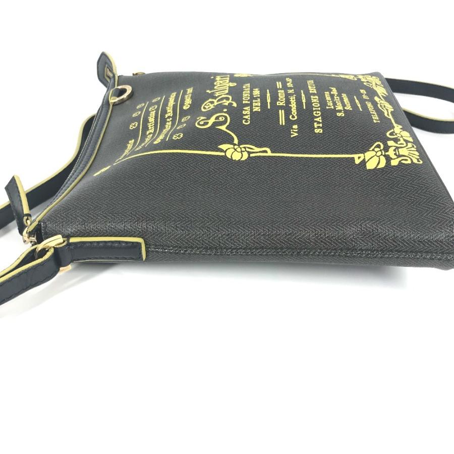 BVLGARI ブルガリ ロゴ S.Bulgari カバン ポシェット 斜め掛け ショルダーバッグ グレー ユニセックス【中古】 | BVLGARI | 05