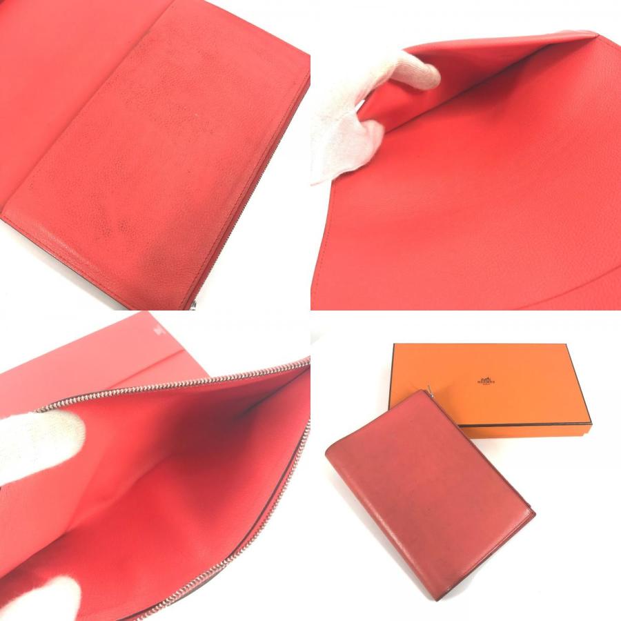 HERMES エルメス ノートパッド 《EAジップ》 A5 メモカバー ケース 手帳カバー ブックカバー ステーショナリー ノートカバー【中古】 | HERMES | 09