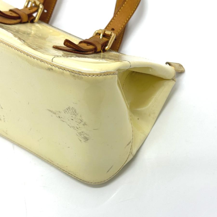 LOUIS VUITTON ルイヴィトン M93508 ローズウッドアベニュー 肩掛け モノグラムヴェルニ ハンドバッグ ペルル ホワイト レディース【中古】 | LOUIS VUITTON | 03