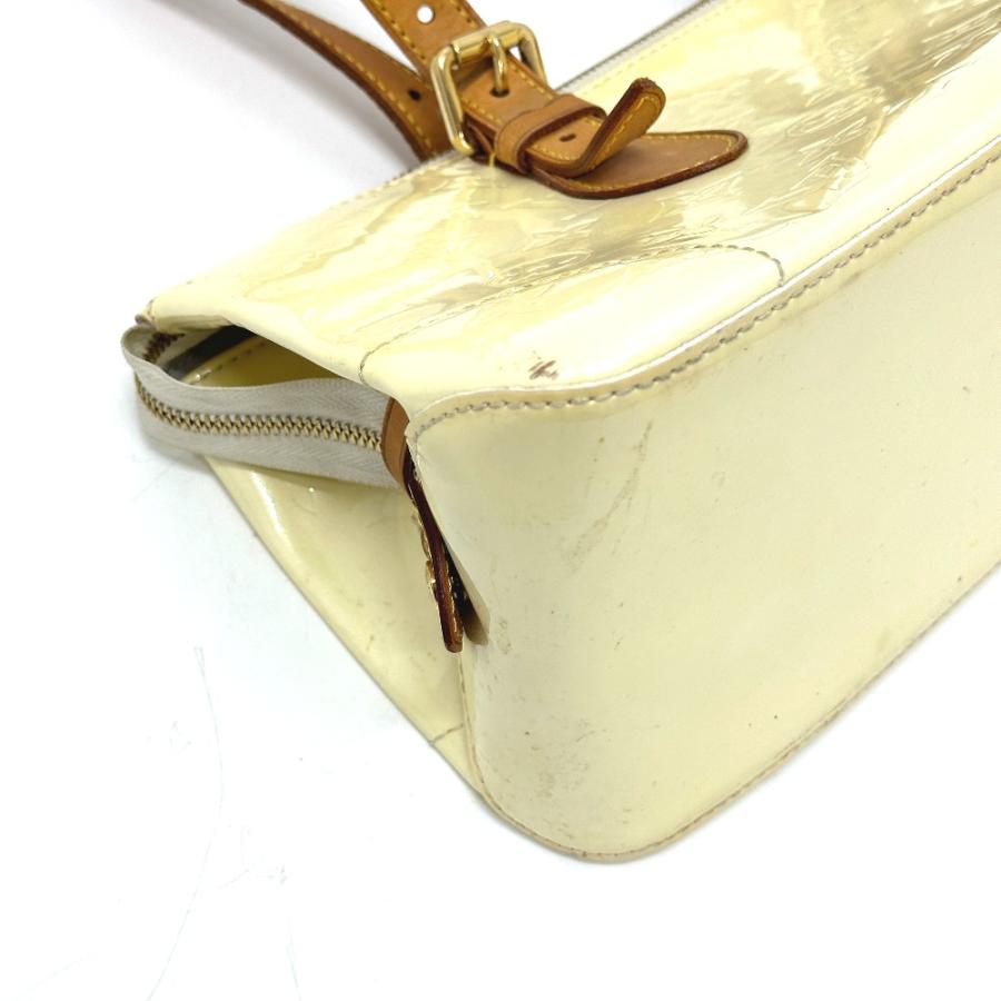 LOUIS VUITTON ルイヴィトン M93508 ローズウッドアベニュー 肩掛け モノグラムヴェルニ ハンドバッグ ペルル ホワイト レディース【中古】 | LOUIS VUITTON | 04