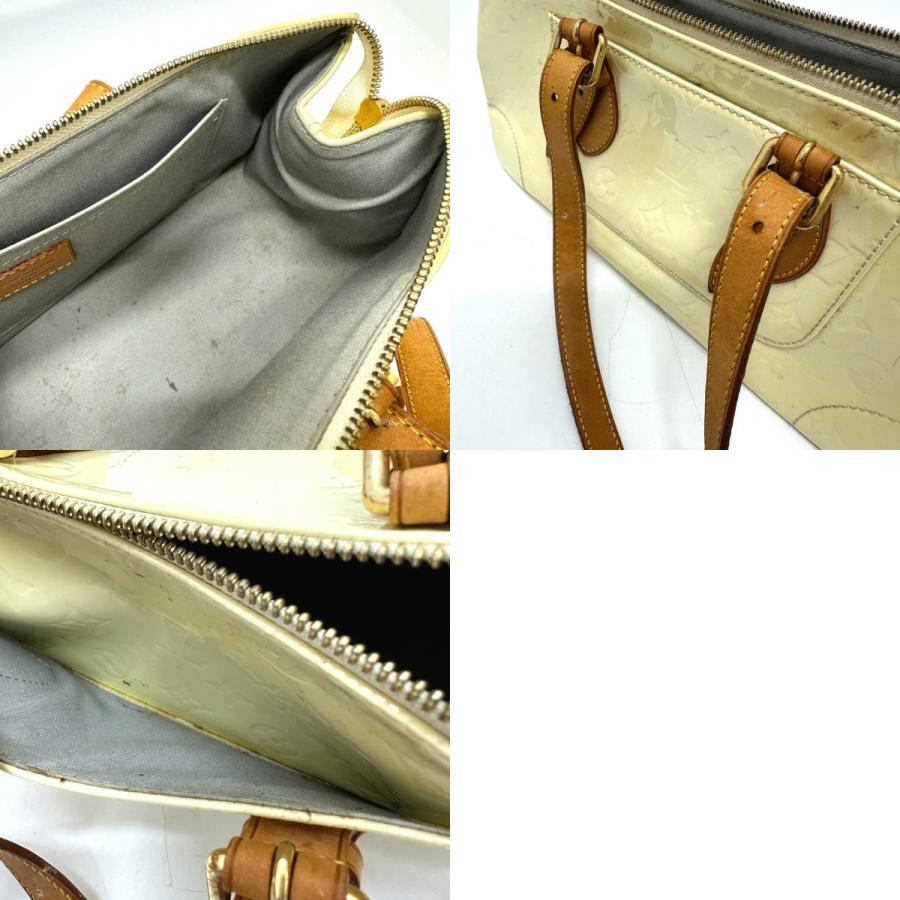 LOUIS VUITTON ルイヴィトン M93508 ローズウッドアベニュー 肩掛け モノグラムヴェルニ ハンドバッグ ペルル ホワイト レディース【中古】 | LOUIS VUITTON | 09