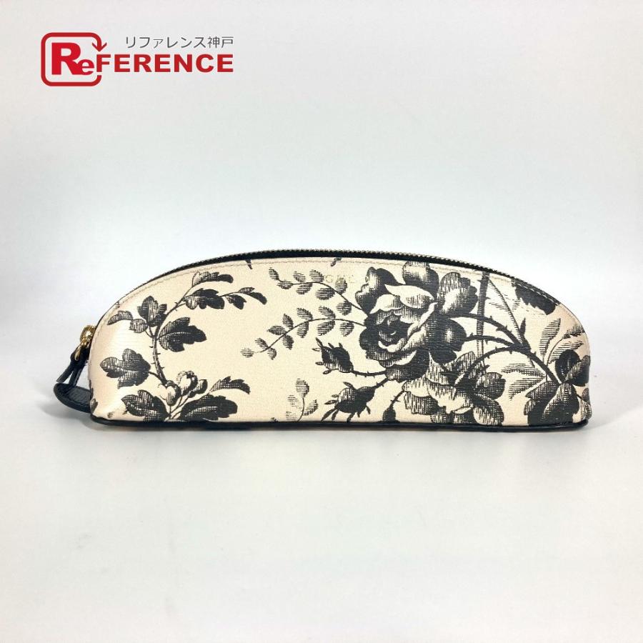 GUCCI 未使用 グッチ 662130 ハーバリウム ロゴ 筆箱 ポーチ