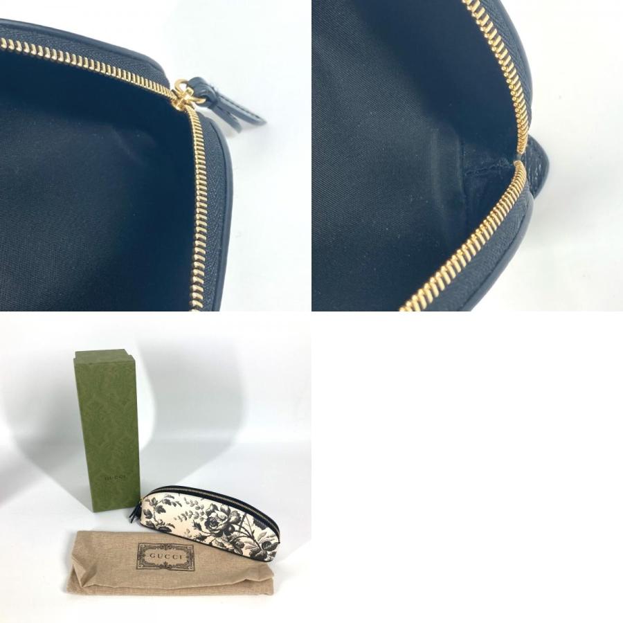 GUCCI 未使用 グッチ 662130 ハーバリウム ロゴ 筆箱 ポーチ