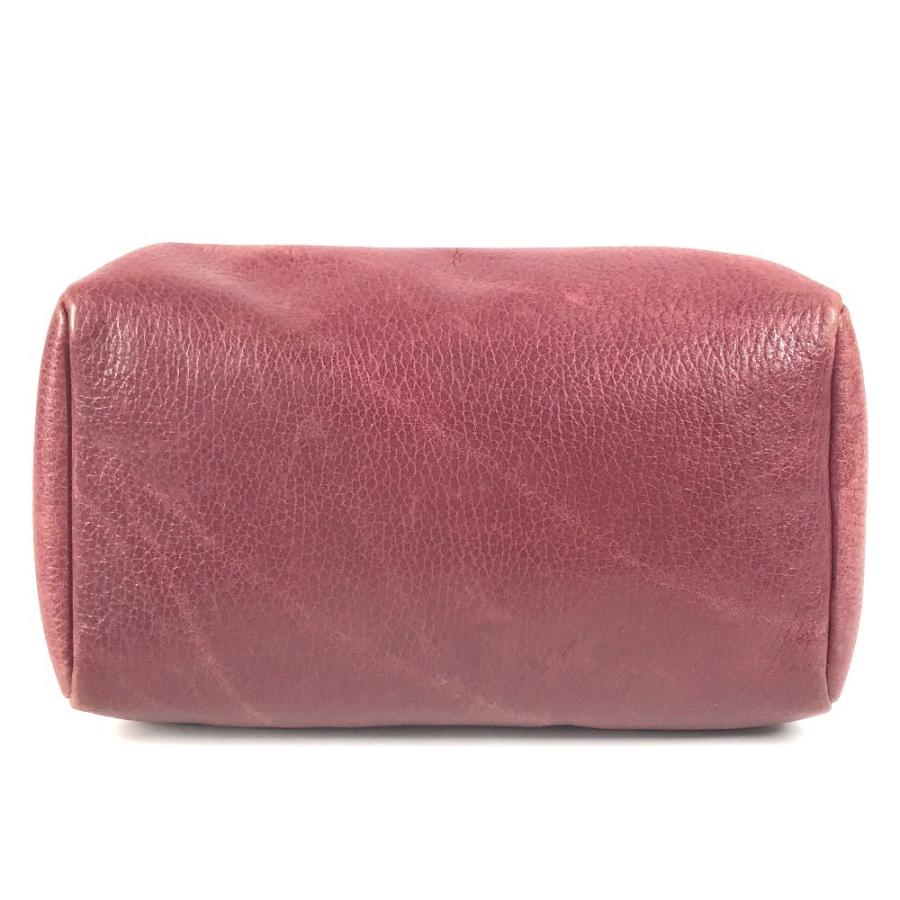 CARTIER カルティエ マストライン ロゴ トリニティ カバン バニティ ポーチ ヴィンテージ ハンドバッグ ボルドー レディース【中古】 | Cartier | 04