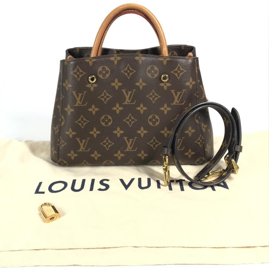 LOUIS VUITTON ルイヴィトン M41055 モンテーニュBB 2WAYバッグ ショルダーバッグ トートバッグ  モノグラム ハンドバッグ【中古】 | LOUIS VUITTON | 06