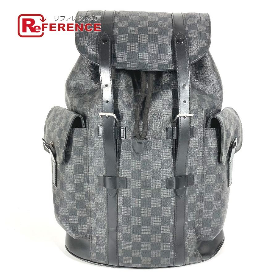 LOUIS VUITTON ルイヴィトン N41379 クリストファーMM クリストファー MM カバン バックパック ダミエグラフィット リュックサック【中古】 | LOUIS VUITTON