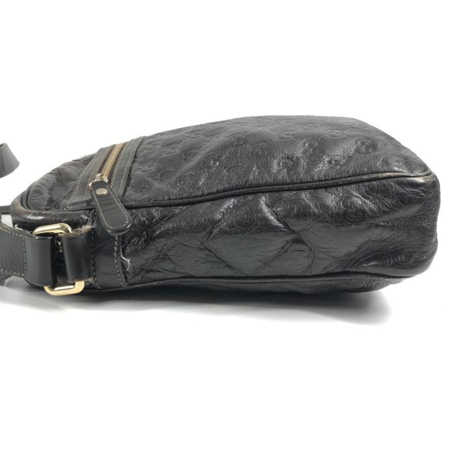 GUCCI グッチ 201448  グッチシマ GG カバン 斜め掛け ポシェット ショルダーバッグ ブラウン ユニセックス【中古】 | GUCCI | 03