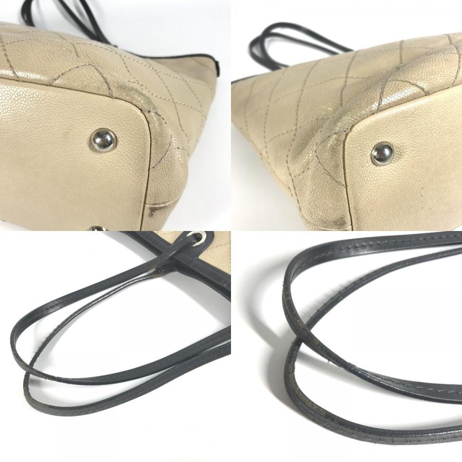 CHANEL シャネル A92211 オンザロード マトラッセ キルティング バイカラー カバン トートバッグ 肩掛け  ショルダーバッグ 【中古】の画像
