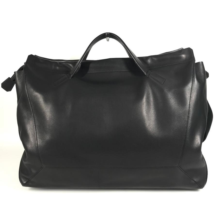 HERMES エルメス ヌーヴォー カバ 50 Nouveau Cabas 50 2WAYバッグ ハンドバッグ ショルダーバッグ ボストンバッグ ブラック【中古】の画像