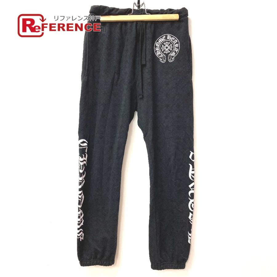 CHROME HEARTS クロムハーツ ロゴ 総柄 ボトムス ズボン アパレル スウェット パンツ ブラック メンズ【中古】 | 
