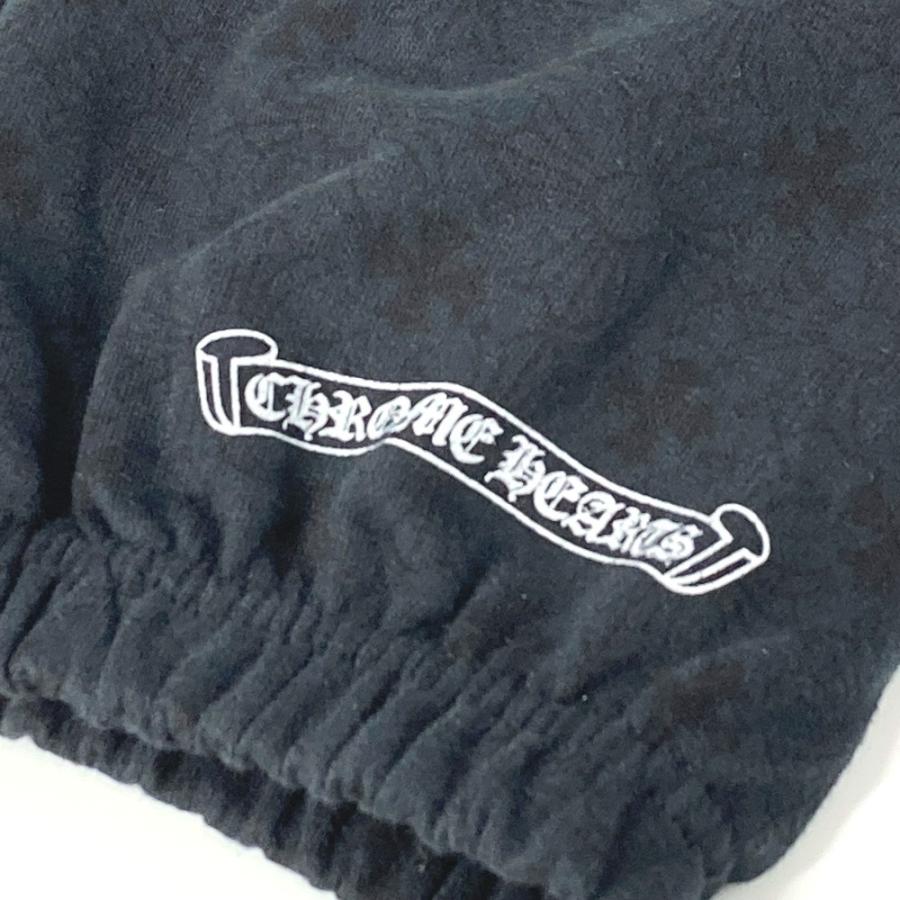 CHROME HEARTS クロムハーツ ロゴ 総柄 ボトムス ズボン アパレル スウェット パンツ ブラック メンズ【中古】 |  | 08