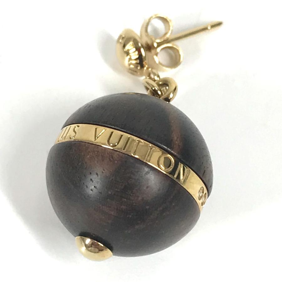 LOUIS VUITTON ルイヴィトン  M66398  ブークル ドレイユ マグネティックボア ロゴ ラインストーン アクセサリー ピアス ゴールド【中古】 | LOUIS VUITTON | 01