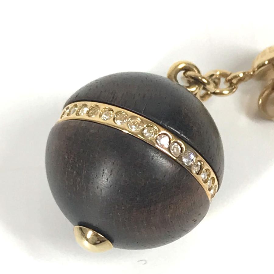 LOUIS VUITTON ルイヴィトン  M66398  ブークル ドレイユ マグネティックボア ロゴ ラインストーン アクセサリー ピアス ゴールド【中古】 | LOUIS VUITTON | 02