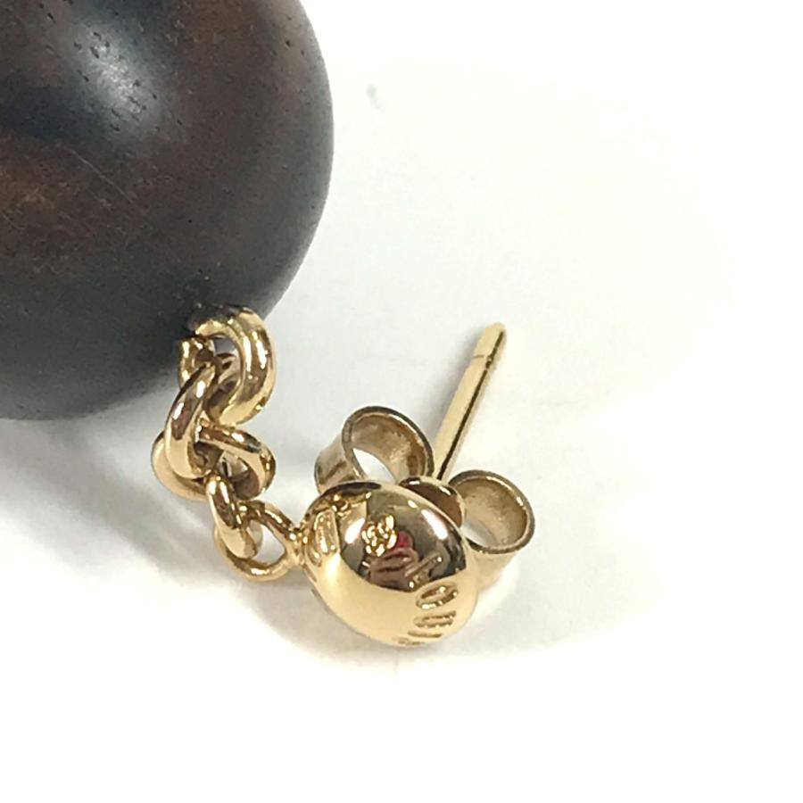 LOUIS VUITTON ルイヴィトン  M66398  ブークル ドレイユ マグネティックボア ロゴ ラインストーン アクセサリー ピアス ゴールド【中古】 | LOUIS VUITTON | 07