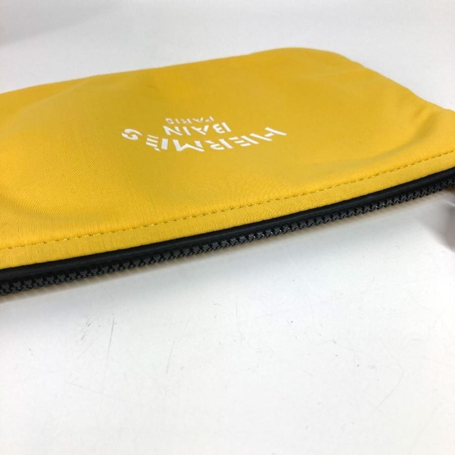 Hermes ネオバンPM ポーチ 黄色 HERMES エルメス ネオバン PM メイクポーチ 化粧ポーチ クラッチ