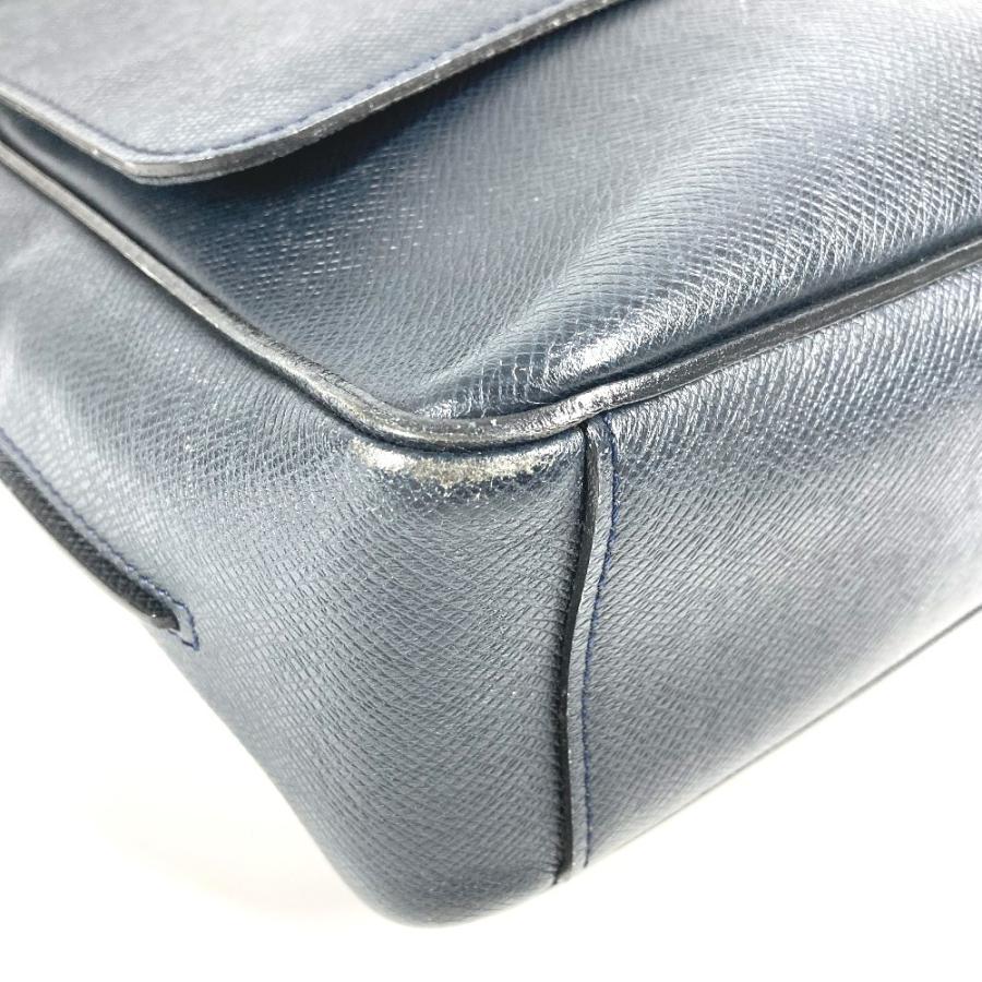 LOUIS VUITTON ルイヴィトン M32624 ロマンMM ロマン MM カバン 斜め掛け メッセンジャーバッグ タイガ ショルダーバッグ ネイビー【中古】 | LOUIS VUITTON | 06