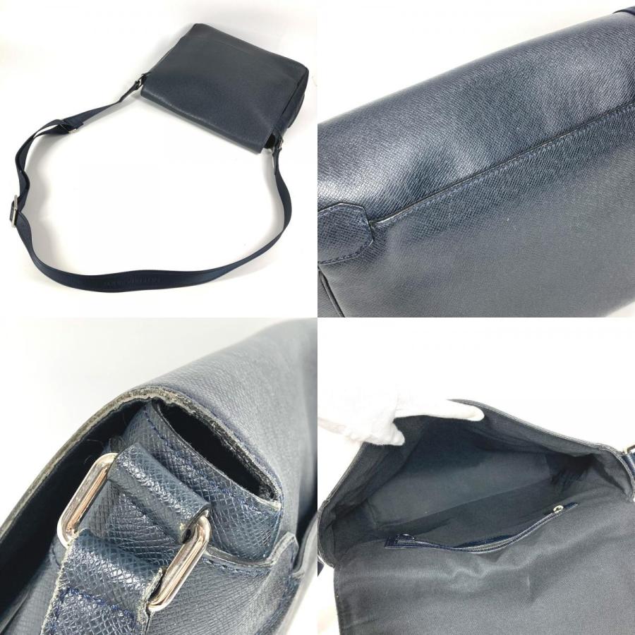LOUIS VUITTON ルイヴィトン M32624 ロマンMM ロマン MM カバン 斜め掛け メッセンジャーバッグ タイガ ショルダーバッグ ネイビー【中古】 | LOUIS VUITTON | 07