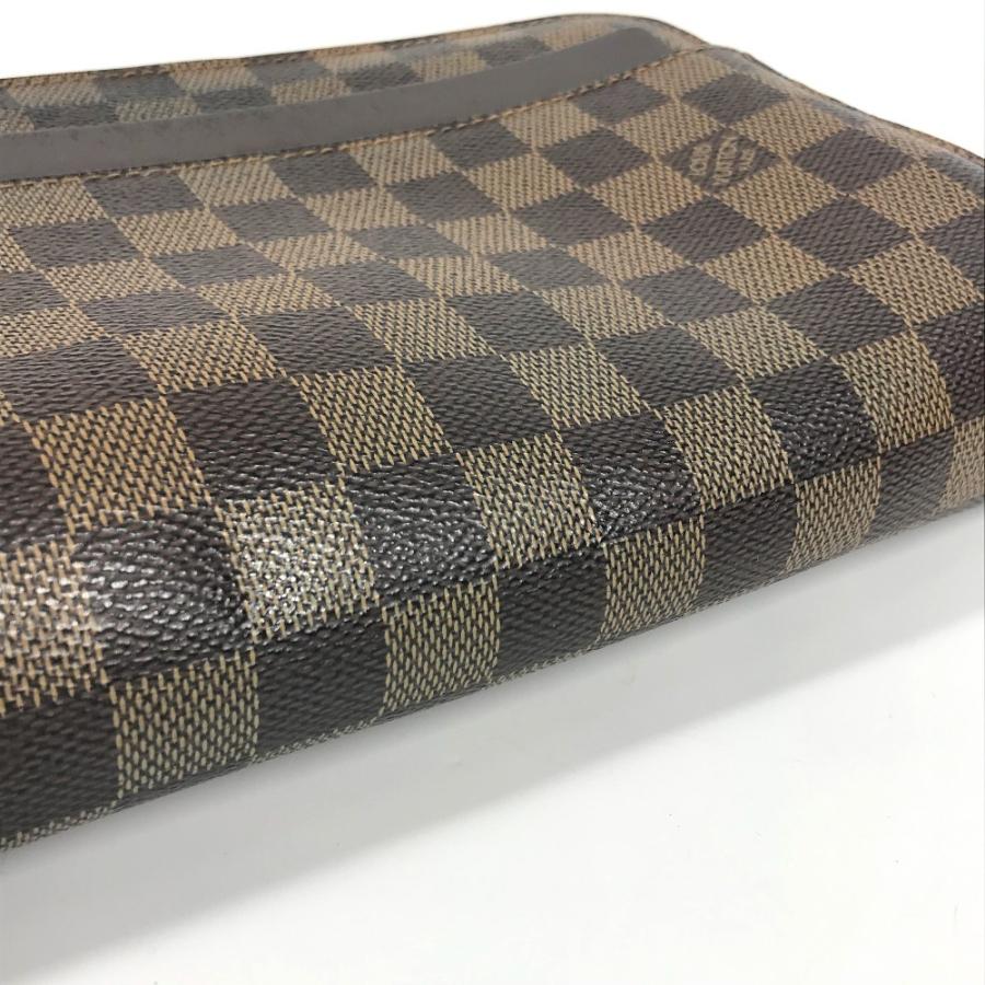 LOUIS VUITTON ルイヴィトン N51993  サンルイ クラッチバッグ カバン ポーチ ストラップ付 ダミエ セカンドバッグ エベヌ【中古】 | LOUIS VUITTON | 06