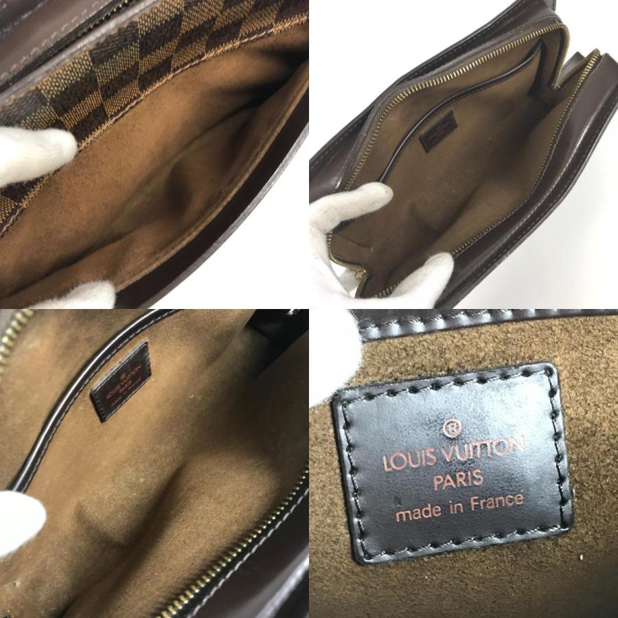 LOUIS VUITTON ルイヴィトン N51993  サンルイ クラッチバッグ カバン ポーチ ストラップ付 ダミエ セカンドバッグ エベヌ【中古】 | LOUIS VUITTON | 07