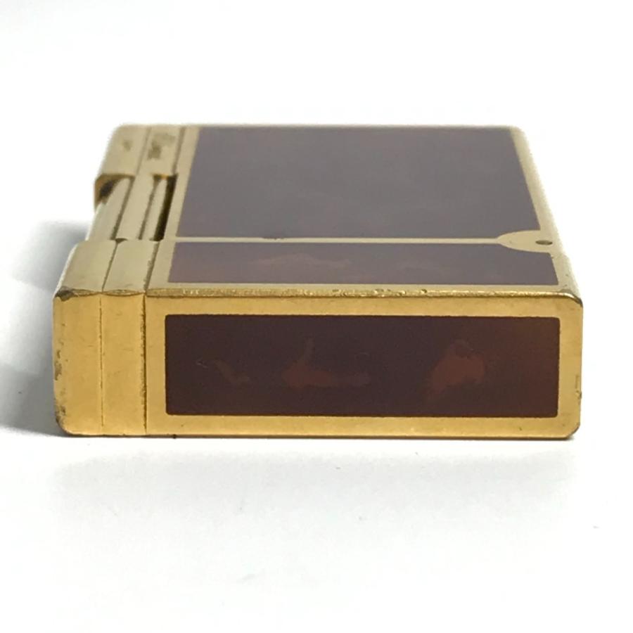 S.T.Dupont エス・テー・デュポン ギャッツビー 喫煙具 ライター ゴールド レディース【中古】_4