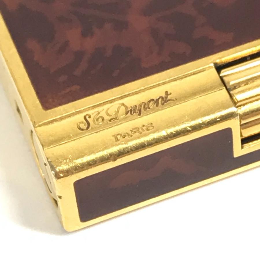 S.T.Dupont エス・テー・デュポン ギャッツビー 喫煙具 ライター ゴールド レディース【中古】_7
