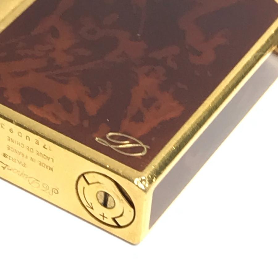S.T.Dupont エス・テー・デュポン ギャッツビー 喫煙具 ライター ゴールド レディース【中古】_8
