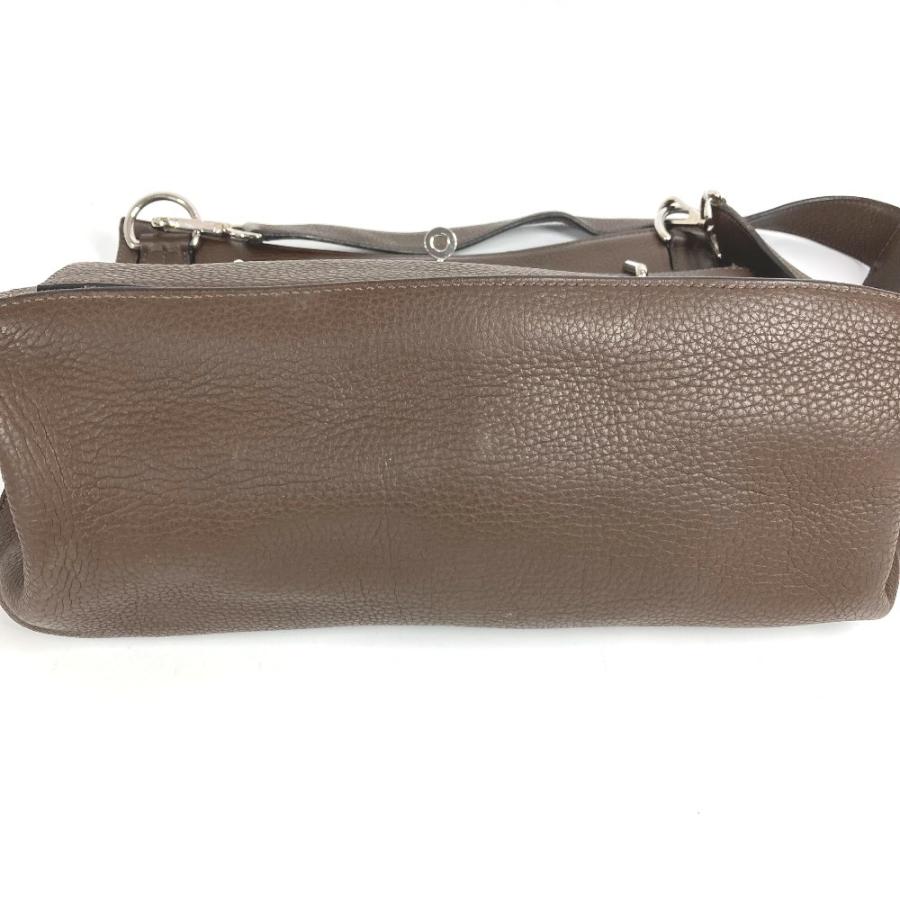 HERMES エルメス ジプシエール34 ジプシエール 34 カバン 斜め掛け フラップ ショルダーバッグ ダークブラウン ユニセックス【中古】 | HERMES | 04