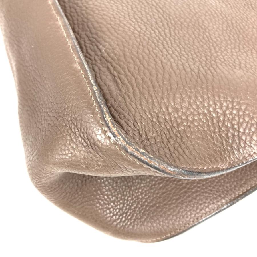 HERMES エルメス ジプシエール34 ジプシエール 34 カバン 斜め掛け フラップ ショルダーバッグ ダークブラウン ユニセックス【中古】 | HERMES | 06