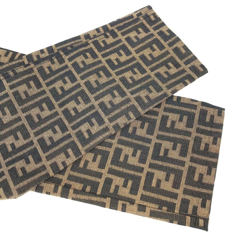 FENDI フェンディ ズッカ ロゴ ロングパンツ ズボン アパレル ボトムス ヴィンテージ パンツ ブラウン レディース【中古】 | FENDI | 08