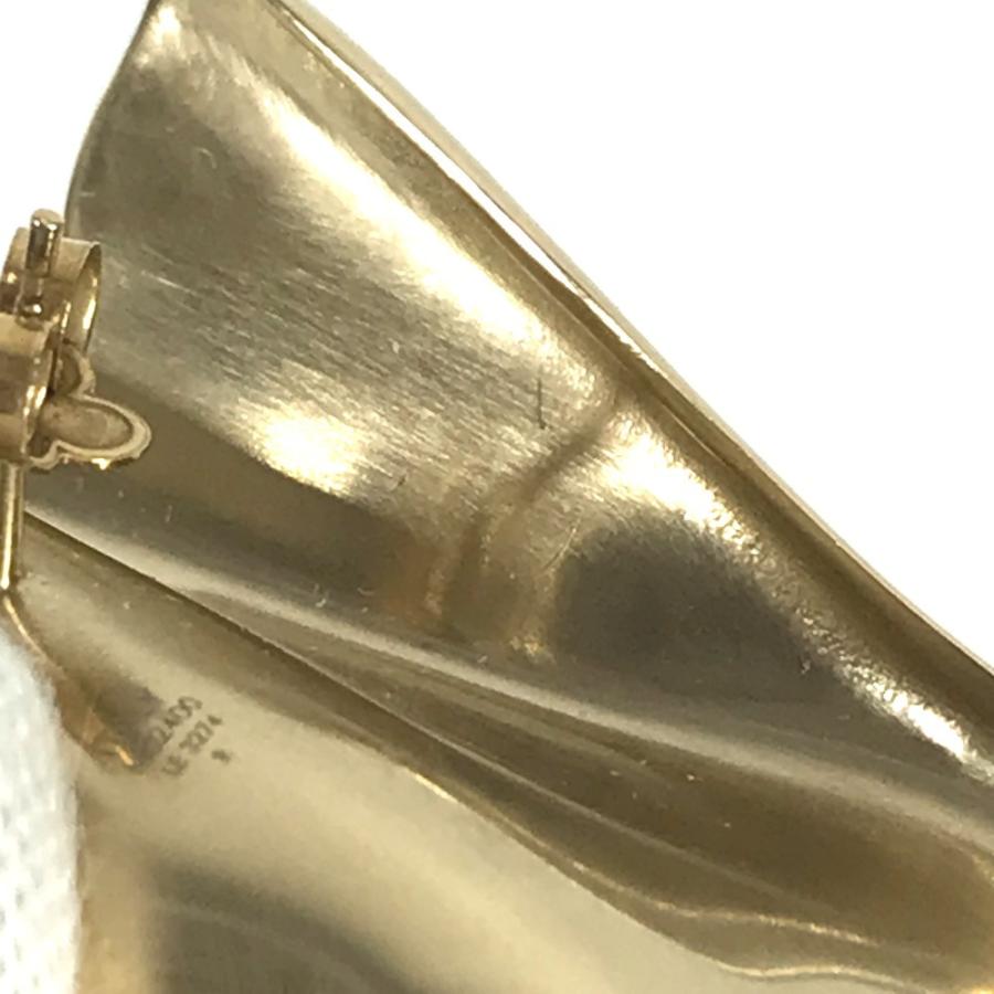 美品 LOUIS VUITTON ルイヴィトン M02400 ピアス LVスカルプチャー アクセサリー LVロゴ ピアス ゴールド ユニセックス【中古】 | LOUIS VUITTON | 07