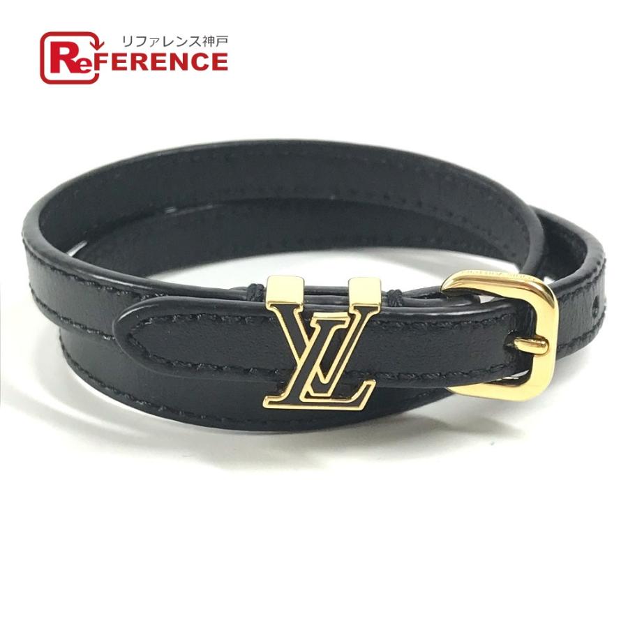美品 LOUIS VUITTON ルイヴィトン M8912Z ブレスレット・LV ダーリン アクセサリー 2重ブレス バングル ブレスレット ノワール 【中古】 | LOUIS VUITTON