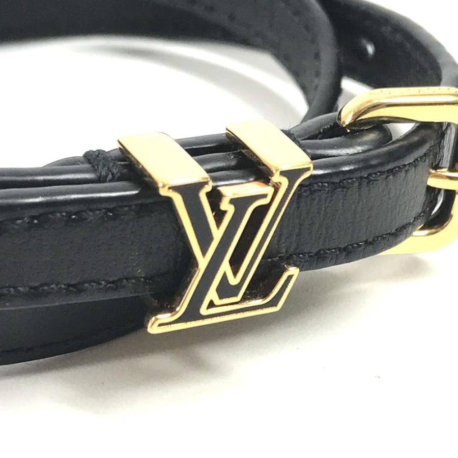 美品 LOUIS VUITTON ルイヴィトン M8912Z ブレスレット・LV ダーリン アクセサリー 2重ブレス バングル ブレスレット ノワール 【中古】 | LOUIS VUITTON | 04