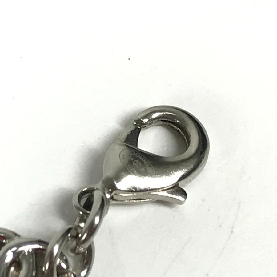 美品 CHANEL シャネル ABE254 CC ココマーク ロゴ チョーカー 2024年秋冬プレコレクション A 24B ネックレス シルバー レディース【中古】 | CHANEL | 04
