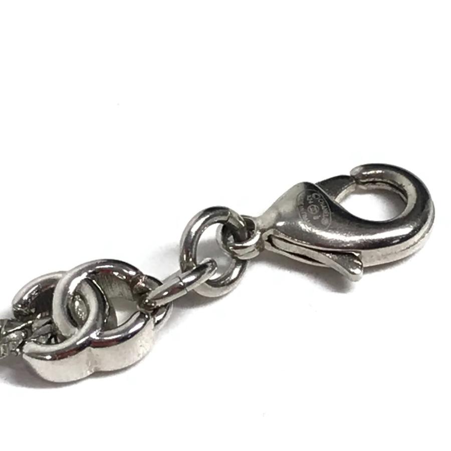 美品 CHANEL シャネル ABE254 CC ココマーク ロゴ チョーカー 2024年秋冬プレコレクション A 24B ネックレス シルバー レディース【中古】 | CHANEL | 05