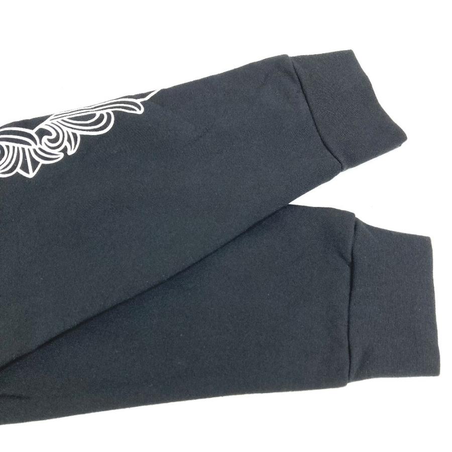 美品 CHROME HEARTS クロムハーツ SWTSHRT HD PLVR  フーディー フード トレーナー スウェット 長袖 パーカー ブラック メンズ【中古】 |  | 06