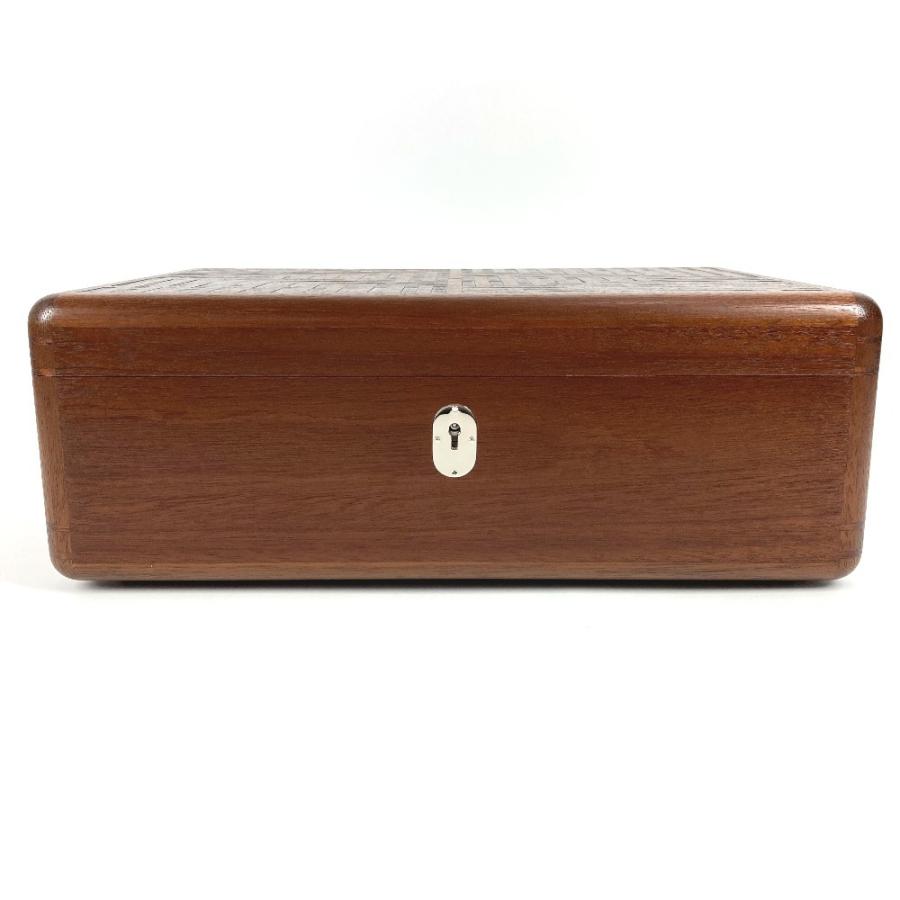 美品 HERMES エルメス H313129M カザック H デティール アクセサリー カフス ウォッチケース 時計 box ボックス 小物入れ 【中古】 | HERMES | 02