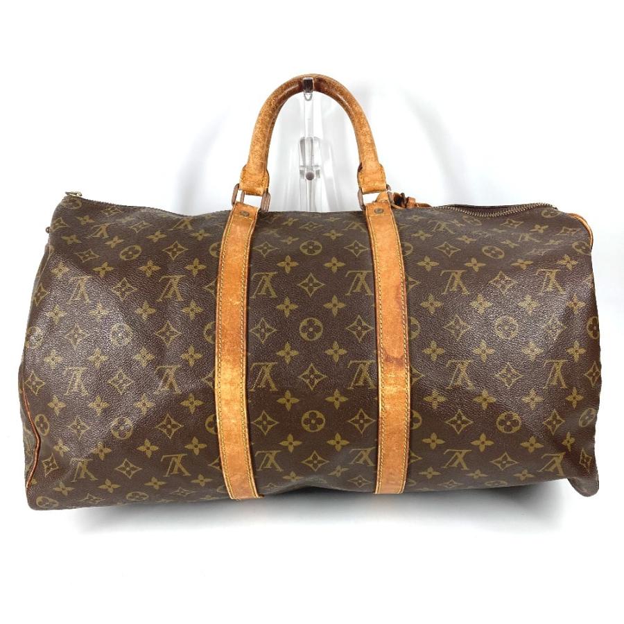 LOUIS VUITTON ルイヴィトン M41426  キーポル50 ハンドバッグ 旅行バッグ トラベルバッグ モノグラム ボストンバッグ ブラウン【中古】 | LOUIS VUITTON | 01