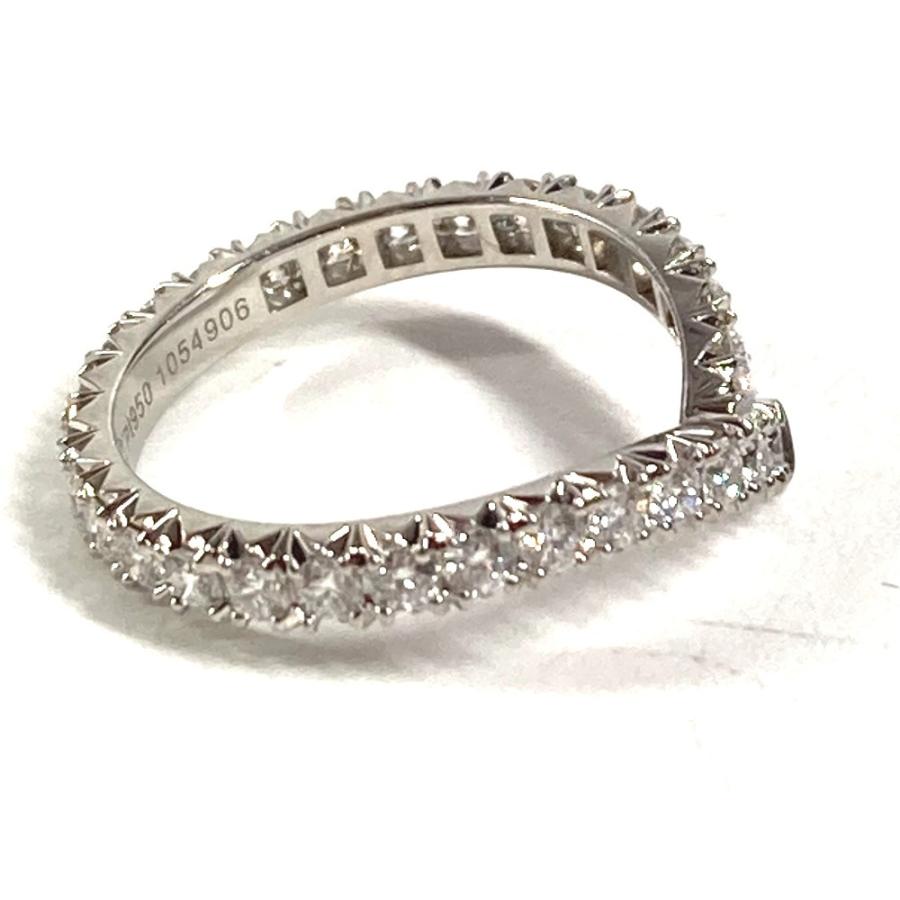 HARRY WINSTON ハリーウィンストン リボン バンド ダイヤモンド ダイヤ プラチナ リング・指輪 シルバー レディース【中古】 |  | 04