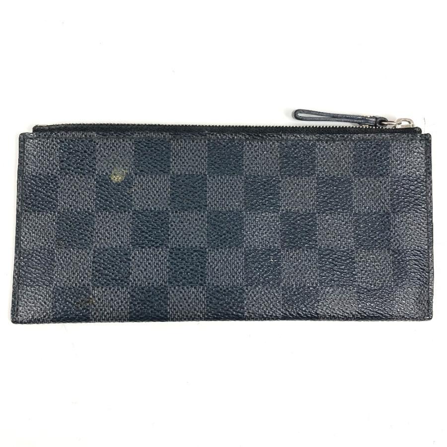 LOUIS VUITTON ルイヴィトン N63084 ポルトフォイユ ロン モデュラブル カードケースのみ  コインケース ダミエグラフィット 【中古】 | LOUIS VUITTON | 01