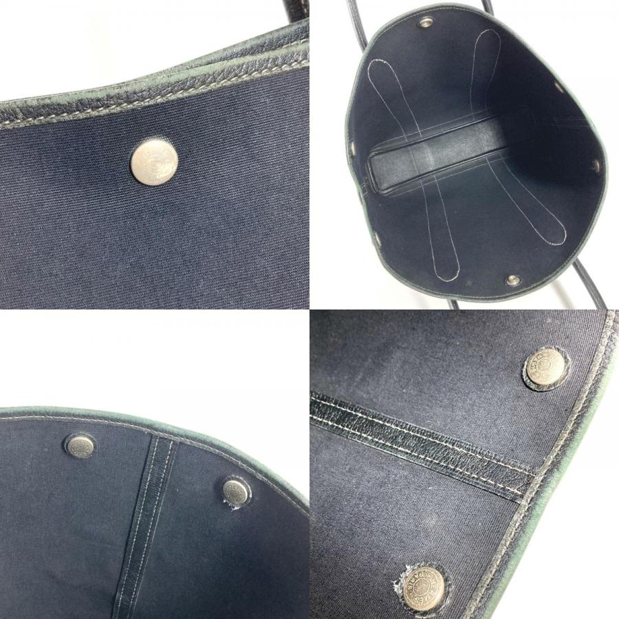 HERMES エルメス ガーデンファイルMM ガーデンファイル MM カバン トートバッグ 肩掛け ショルダーバッグ ブラック ユニセックス【中古】 | HERMES | 09